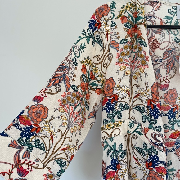 Duster/Wrap Dress Floral - Picture 4 of 4